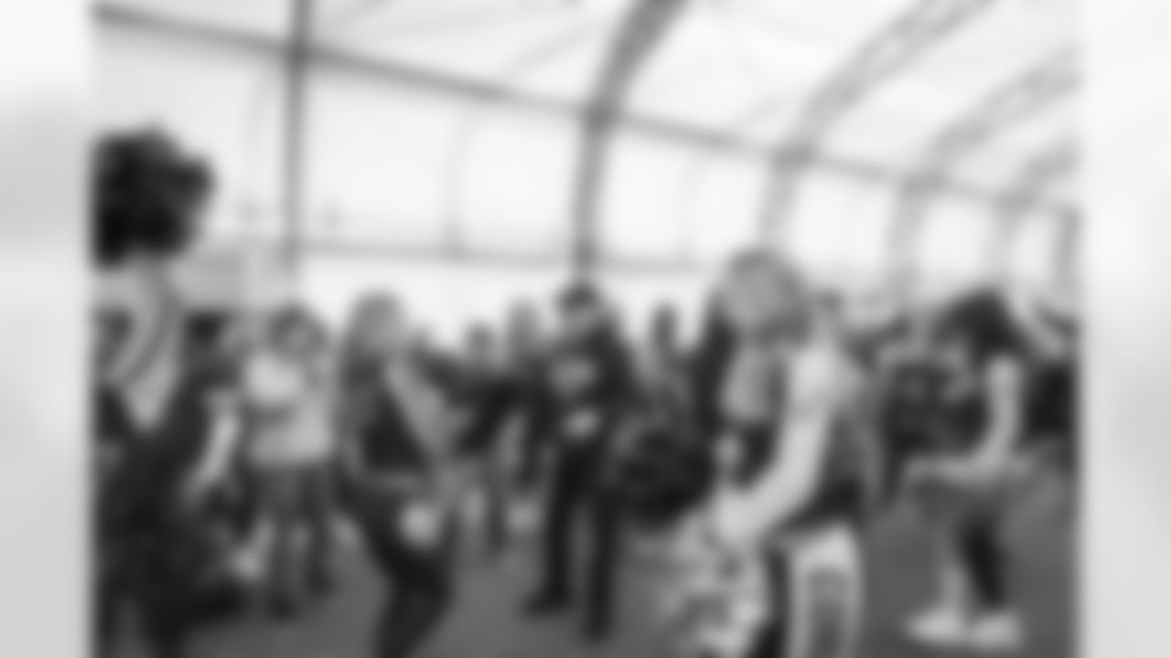 Command Force performing at FedEx Field on January 01, 2022 (Taylor Sims/Washington Commanders)