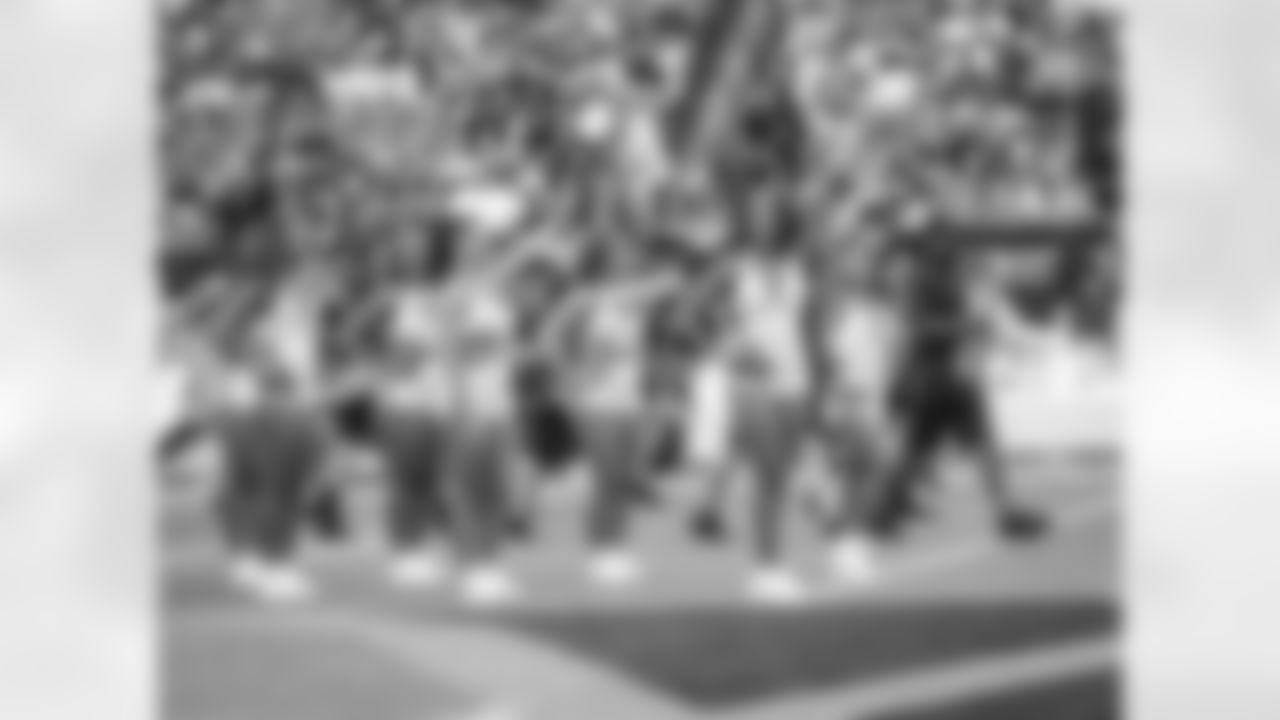 LANDOVER, MD – SEPT 10: Images of Command Force Team at FedEx Field on SEPTEMBER 10, 2023 in Landover, MD (Photo by Taylor Sims for Washington Commanders)