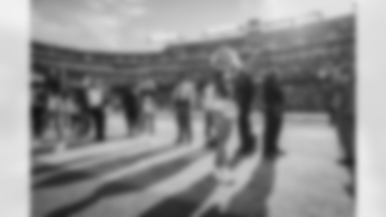 Command Force performing at FedEx Field on January 01, 2022 (Taylor Sims/Washington Commanders)