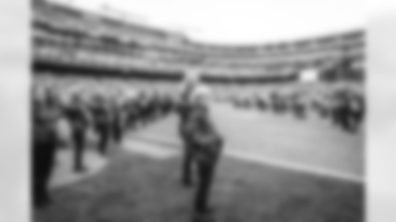 Command Force performing at FedEx Field on October 23, 2022 (Taylor Sims/Washington Commanders)