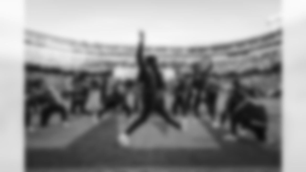 Command Force performing at FedEx Field on January 01, 2022 (Taylor Sims/Washington Commanders)