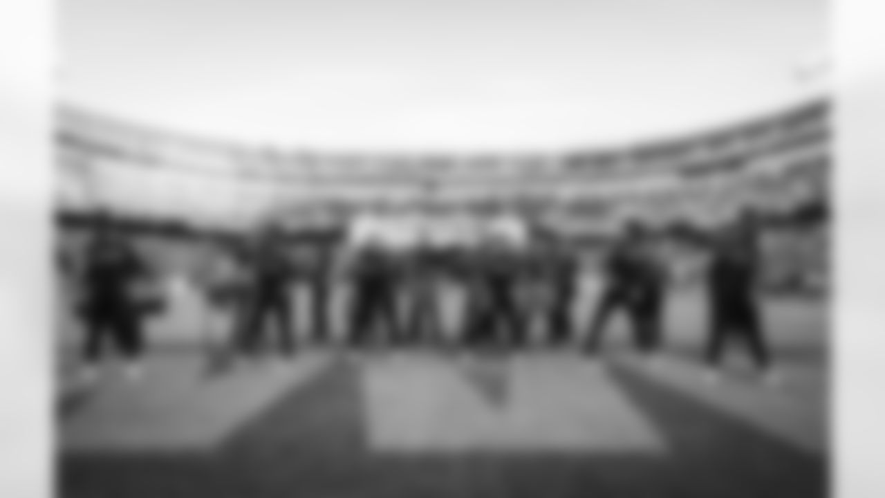 Command Force performing at FedEx Field on January 01, 2022 (Taylor Sims/Washington Commanders)