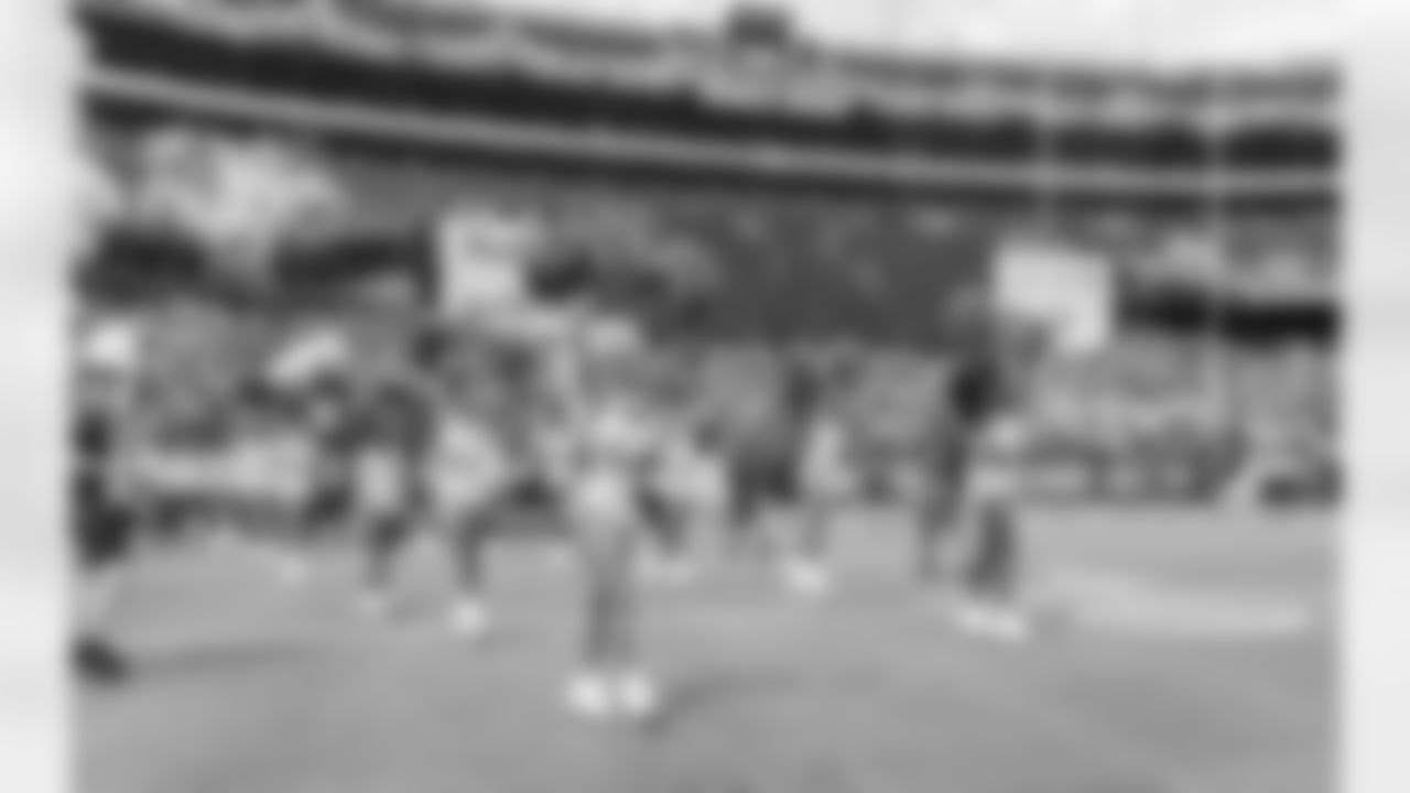 LANDOVER, MD – SEPT 10: Images of Command Force Team at FedEx Field on SEPTEMBER 10, 2023 in Landover, MD (Photo by Taylor Sims for Washington Commanders)