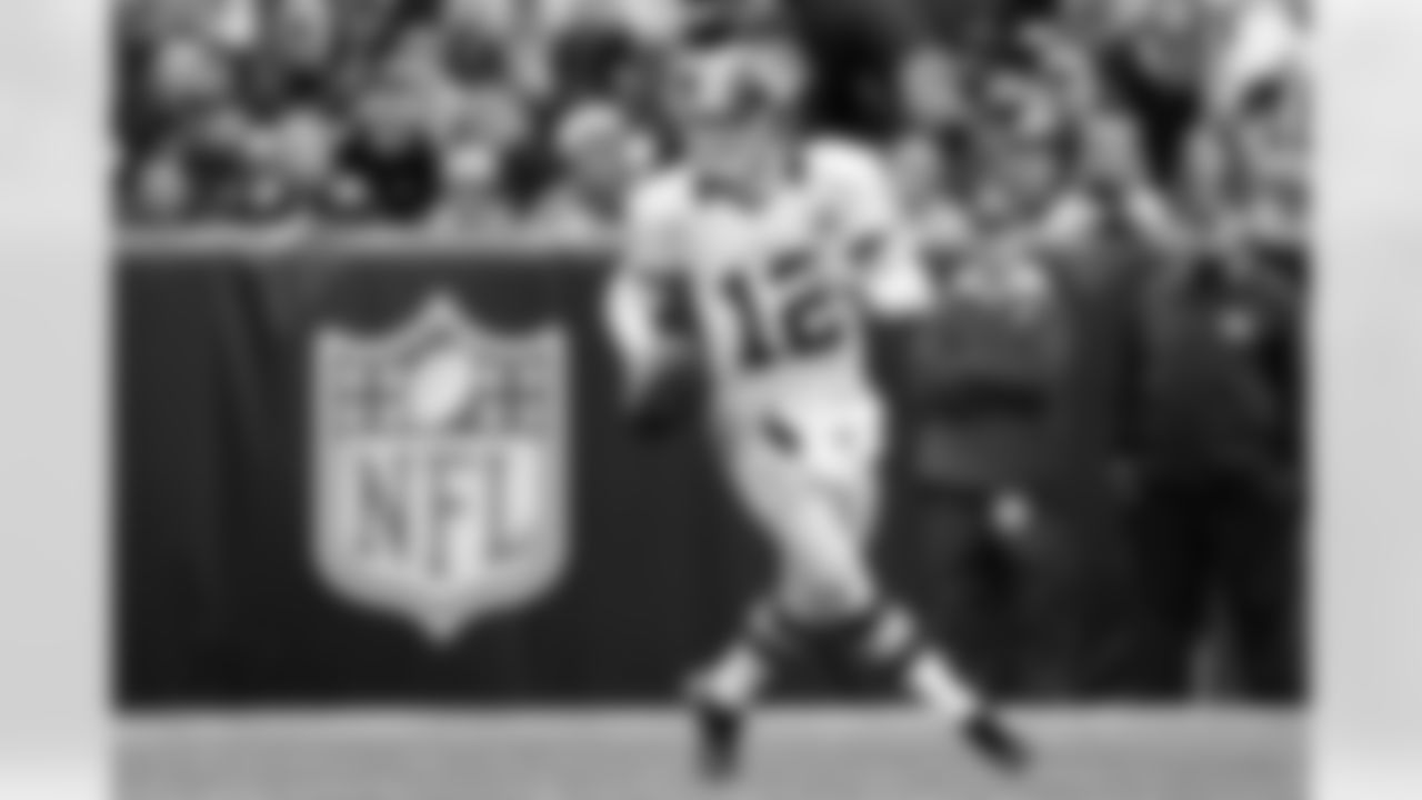 No. 6: Throwing On The Run. Kirk Cousins scrambles out for a pass that would lead to a Lenoard Hankerson TD catch. Cousins threw two TD passes on the day, both to Hankerson.