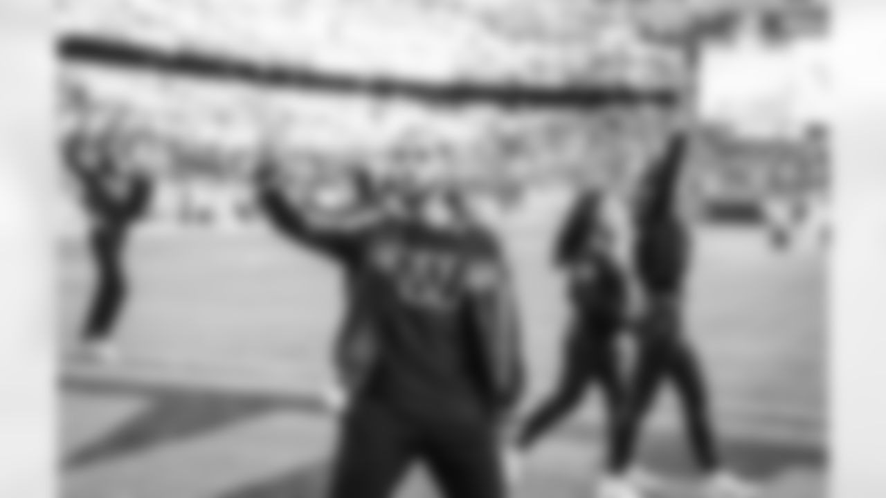 Command Force performing at FedEx Field on January 01, 2022 (Taylor Sims/Washington Commanders)