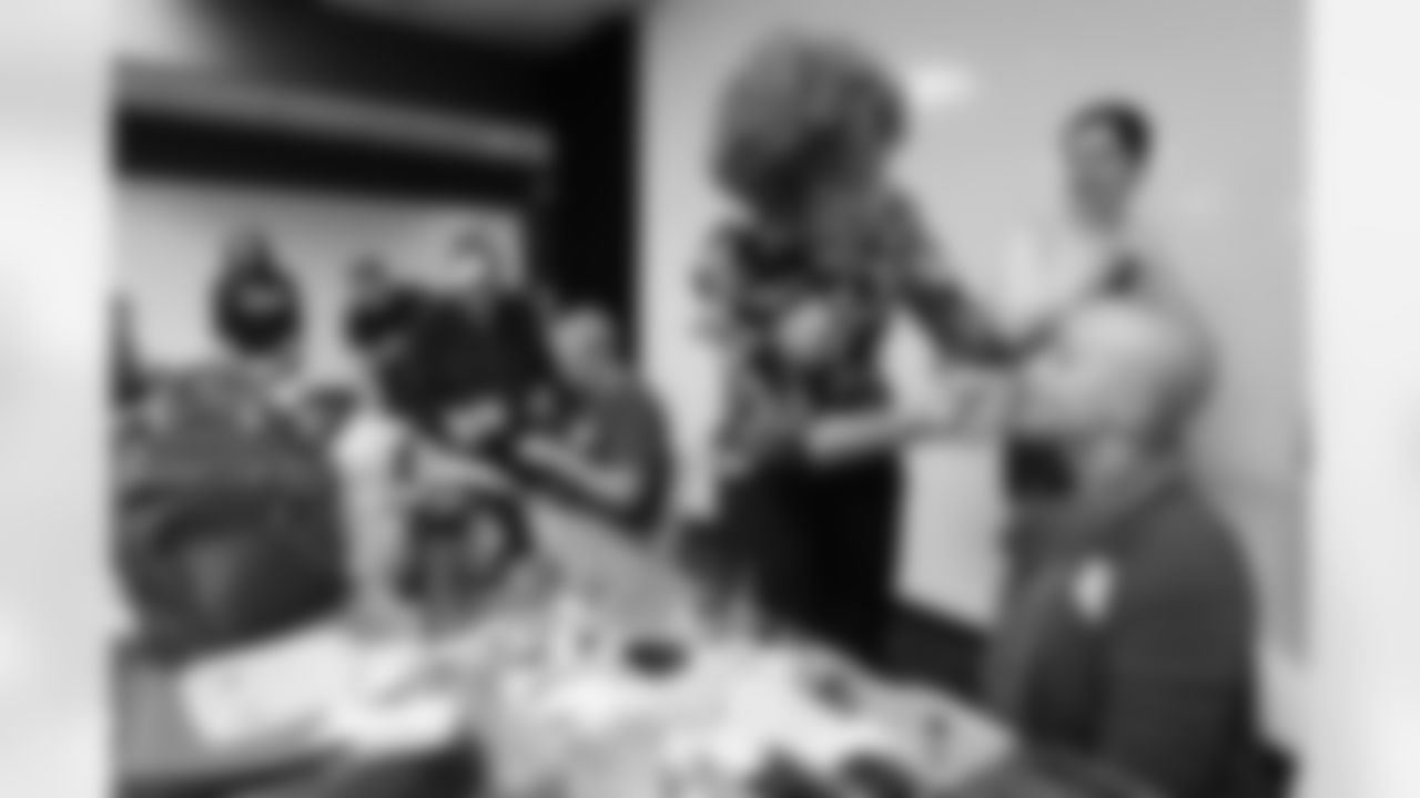 More than 20 area women currently battling breast cancer, or "All-Star" attended an afternoon of pampering, support and celebration at Redskins Park on Tuesday, Oct. 2, 2012.