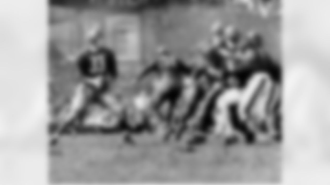 Sammy Baugh at quarterback. (AP Photo)