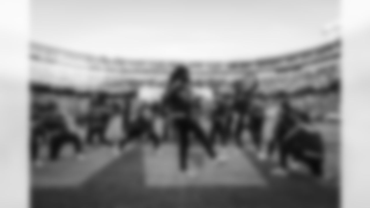 Command Force performing at FedEx Field on January 01, 2022 (Taylor Sims/Washington Commanders)