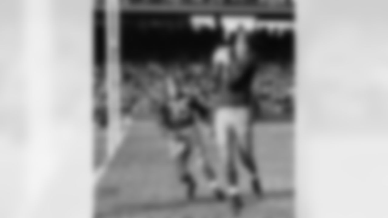 Sammy Baugh had 31 career interceptions as a defensive back. (AP Photo)
