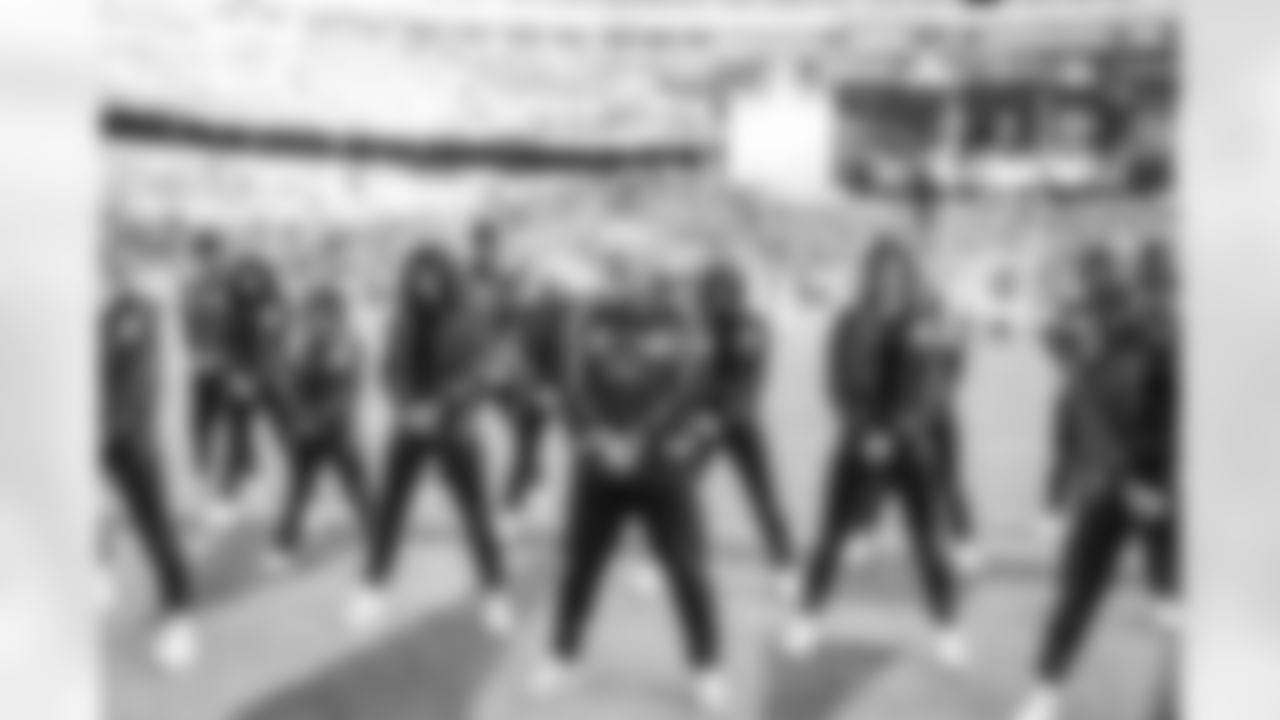 Command Force performing at FedEx Field on January 01, 2022 (Taylor Sims/Washington Commanders)