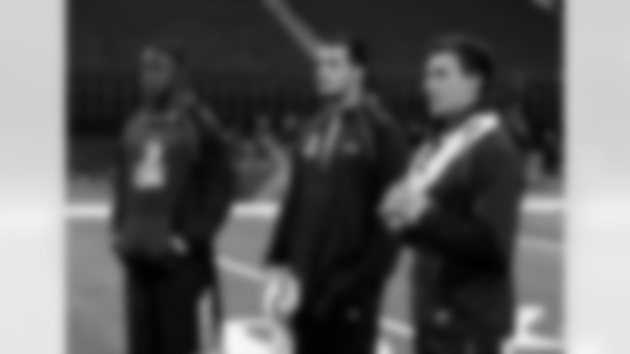 Teddy Bridgewater (Louisville), Derek Carr (Fresno State), and Johnny Manziel (Texas A&M)