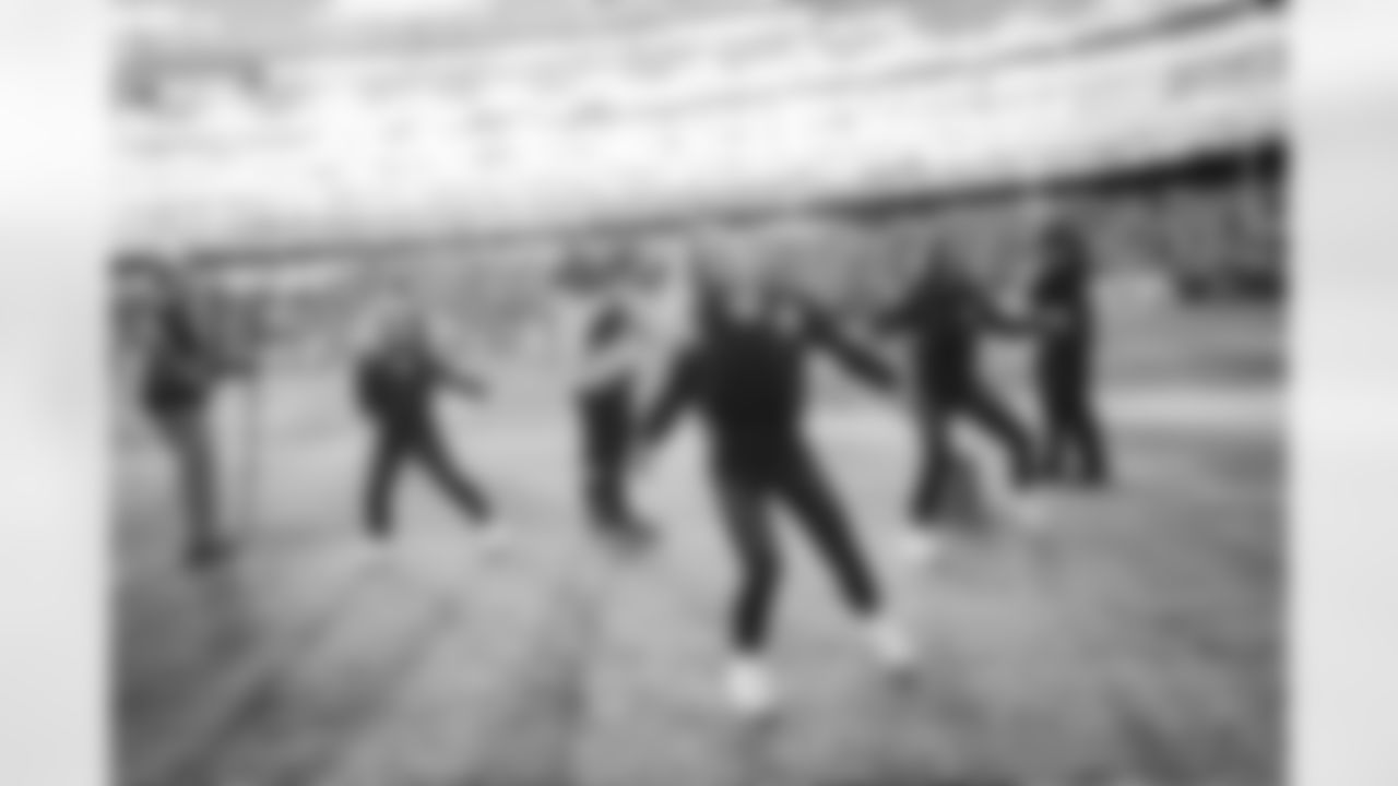 Command Force performing at FedEx Field on January 01, 2022 (Taylor Sims/Washington Commanders)