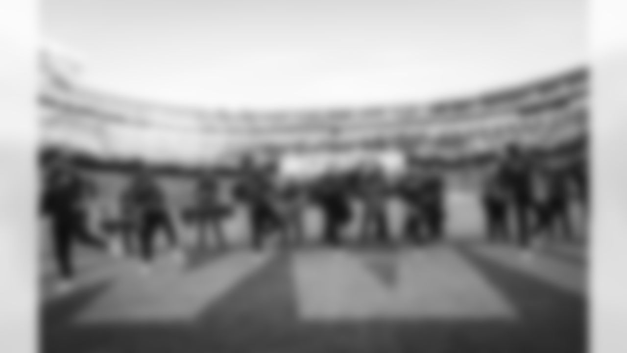 Command Force performing at FedEx Field on January 01, 2022 (Taylor Sims/Washington Commanders)