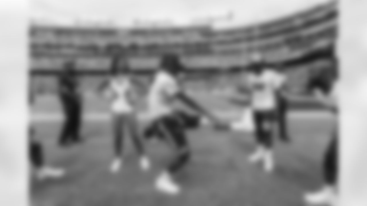LANDOVER, MD – SEPT 10: Images of Command Force Team at FedEx Field on SEPTEMBER 10, 2023 in Landover, MD (Photo by Taylor Sims for Washington Commanders)