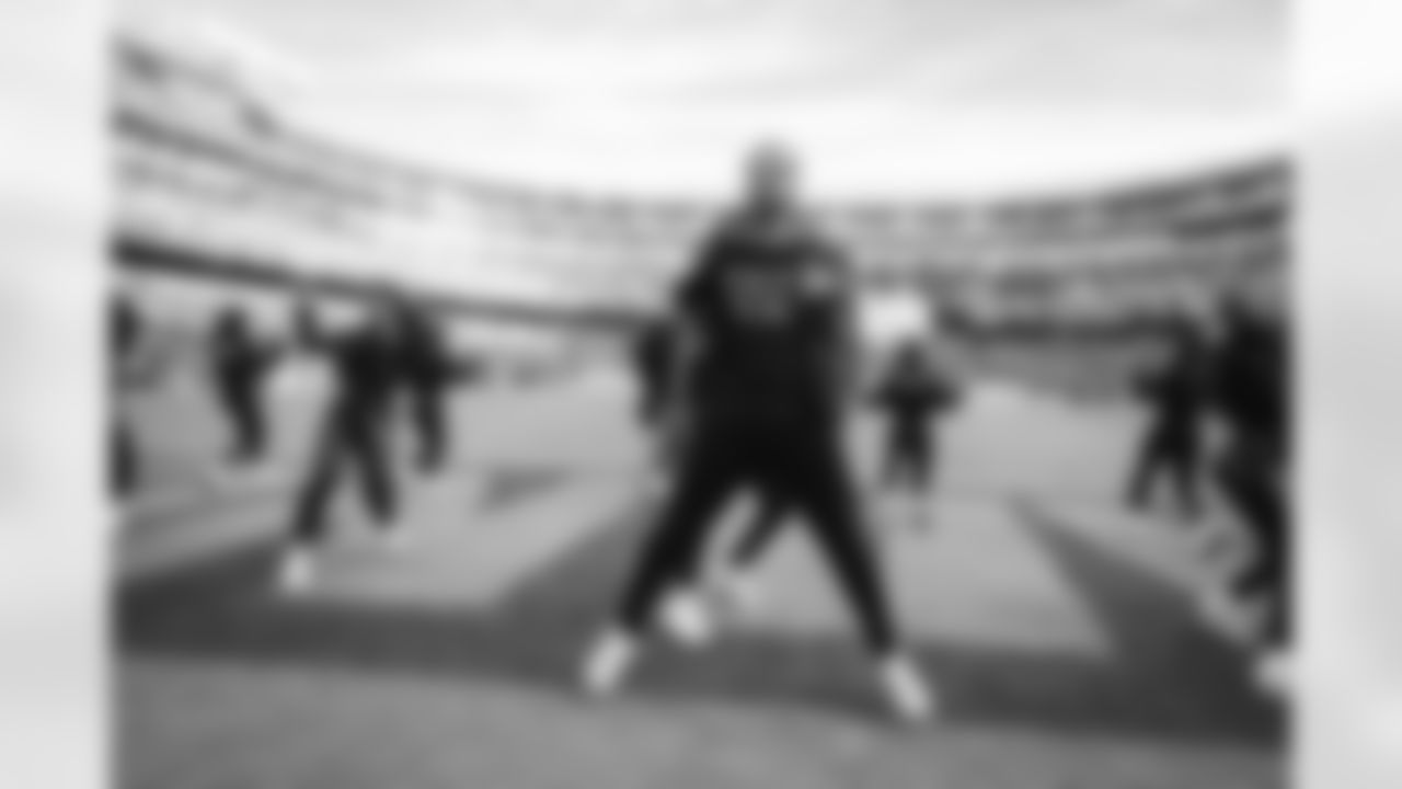 Command Force performing at FedEx Field on January 01, 2022 (Taylor Sims/Washington Commanders)