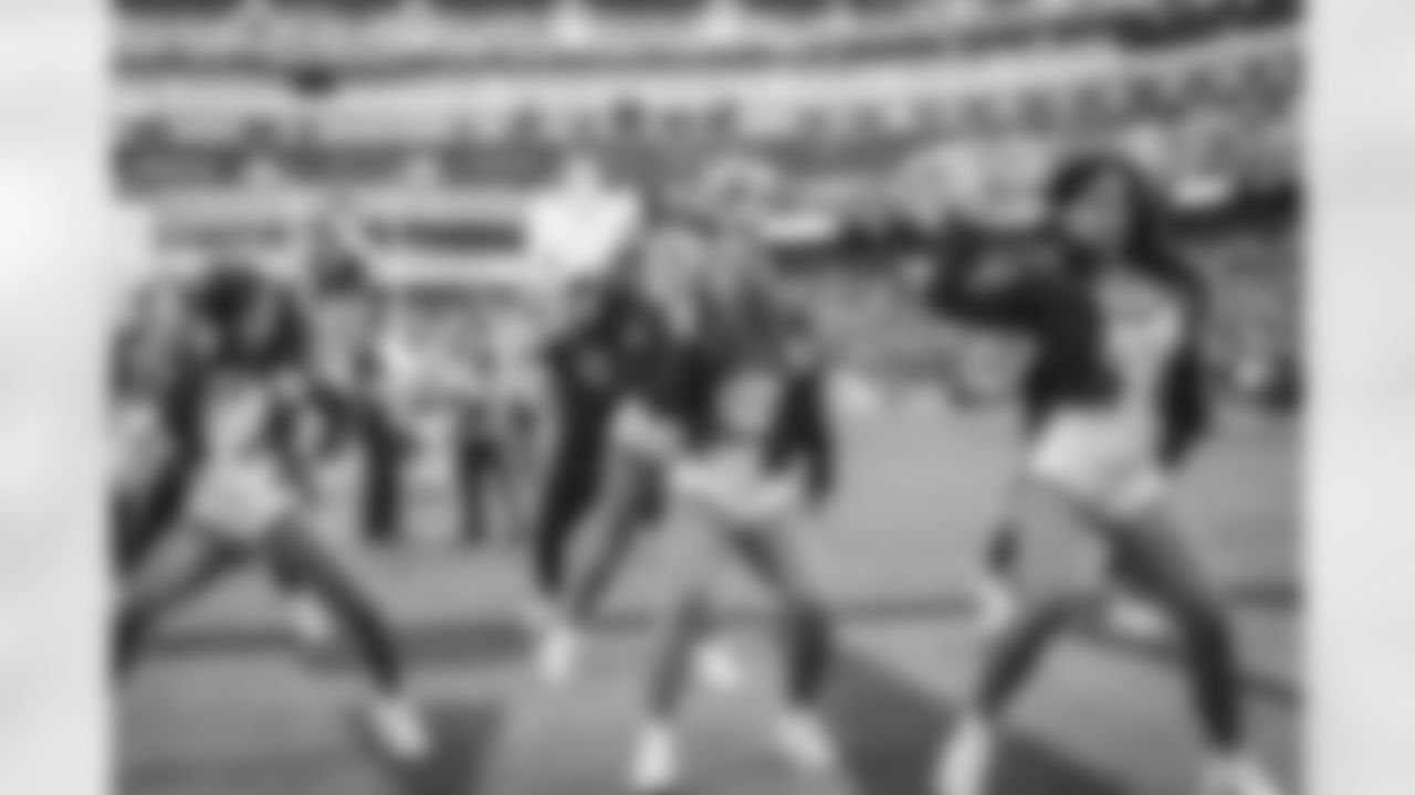 Command Force performing at FedEx Field on January 01, 2022 (Taylor Sims/Washington Commanders)