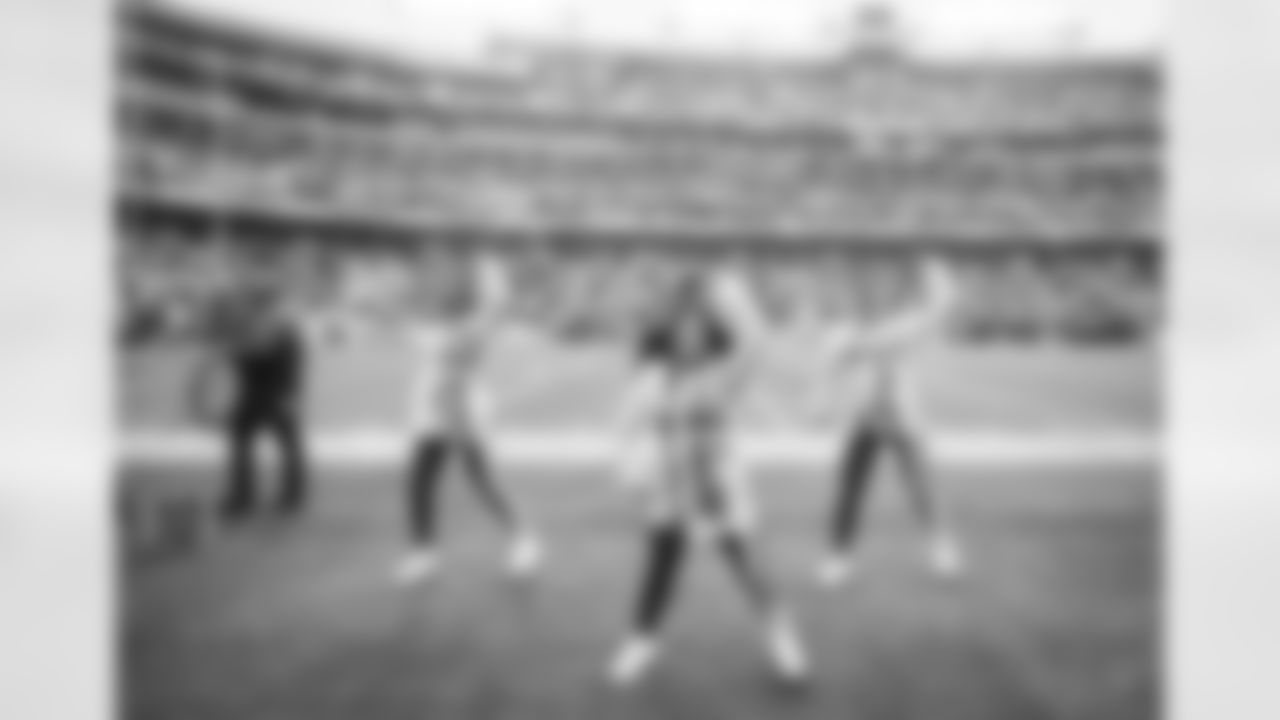 Command Force performing at FedEx Field on November 27, 2022 (Taylor Sims/Washington Commanders)