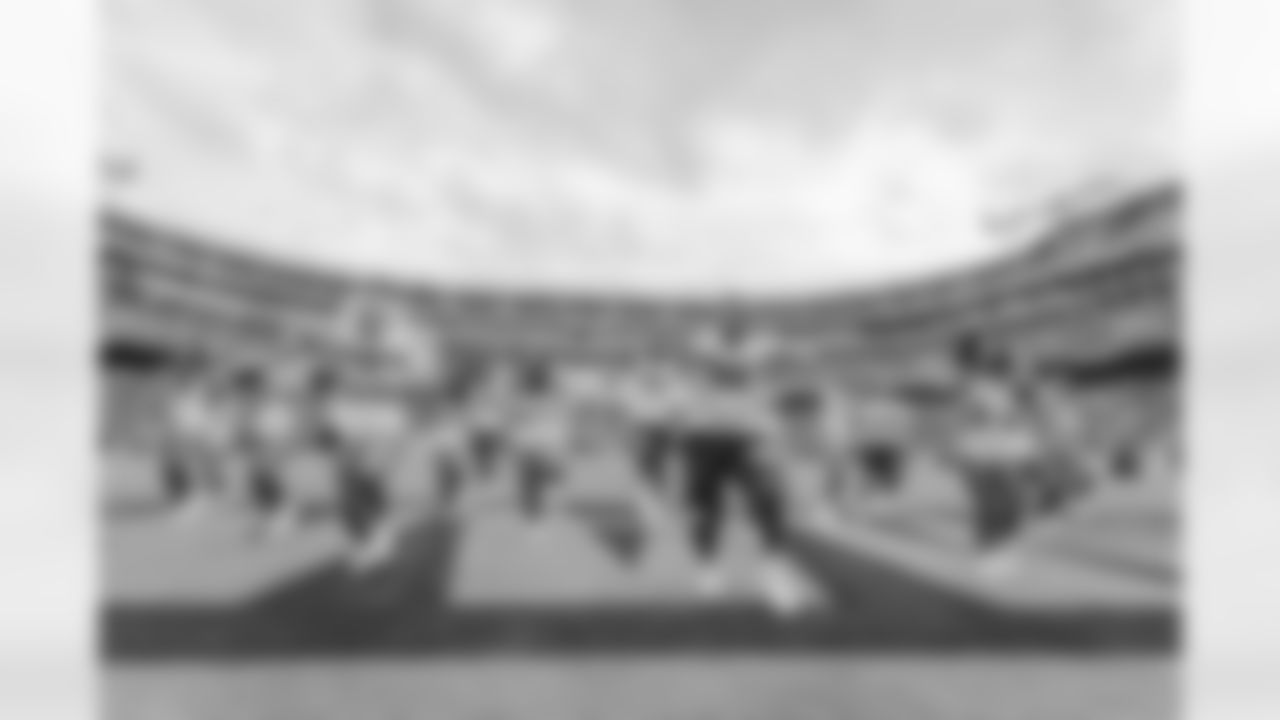 LANDOVER, MD – SEPT 10: Images of Command Force Team at FedEx Field on SEPTEMBER 10, 2023 in Landover, MD (Photo by Taylor Sims for Washington Commanders)