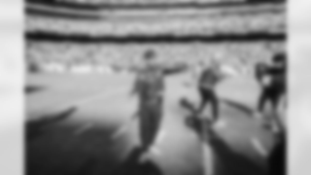 Command Force performing at FedEx Field on January 01, 2022 (Taylor Sims/Washington Commanders)