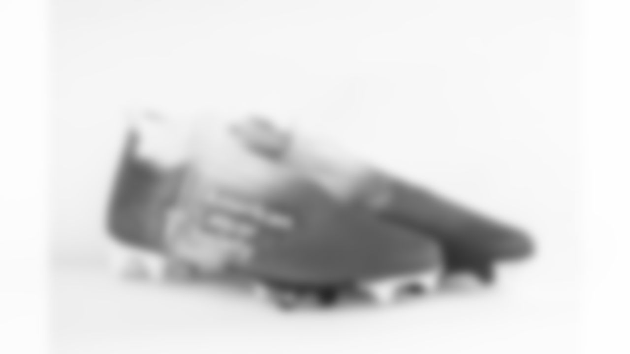 Bid on Isiah Wright's cleats benefiting the American Cancer Society here.