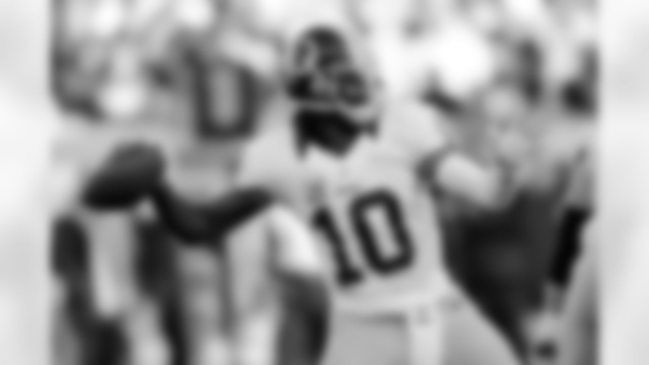 No. 2: Griffin III Gunslinging. Along with his 198 yards, Griffin III would also throw 2 TD passes and 1 INT in the Redskins' win.