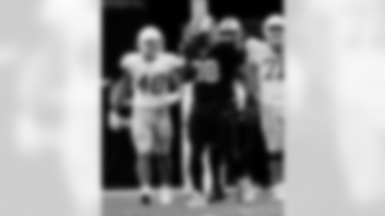 Game action photos from the New Orleans Saints vs. Los Angeles Chargers matchup in Week 5 of the 2020 NFL season.