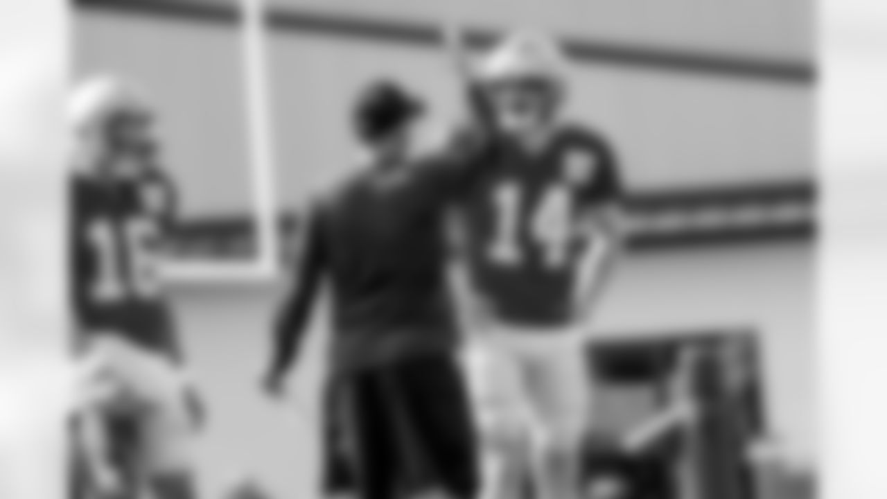 New Orleans Saints quarterbacks Ian Book and Andy Dalton took the field for practice during 2022 Training Camp presented by Rouses Markets on Wednesday, August 10.