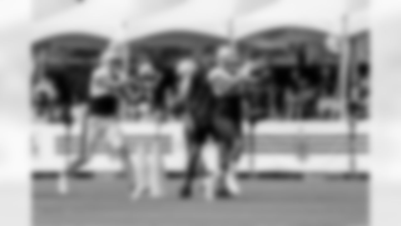 New Orleans Saints wide receivers Tre'Quan Smith and Jarvis Landry took the field for practice during 2022 Training Camp presented by Rouses Markets on Wednesday, August 10.