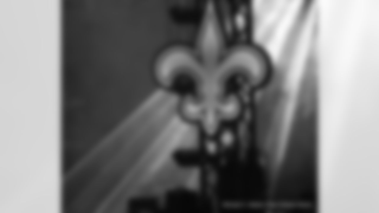 New Orleans Saints fans enjoy their first preseason game and entertainment performances in the Caesars Superdome on August 23, 2021 ahead of the team's matchup against the Jacksonville Jaguars.