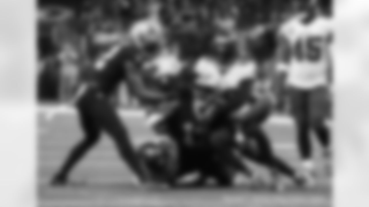 New Orleans Saints wide receivers Chris Olave (12) and Michael Thomas (13) in action during their 2022 Week 2 game against the Tampa Bay Buccaneers.