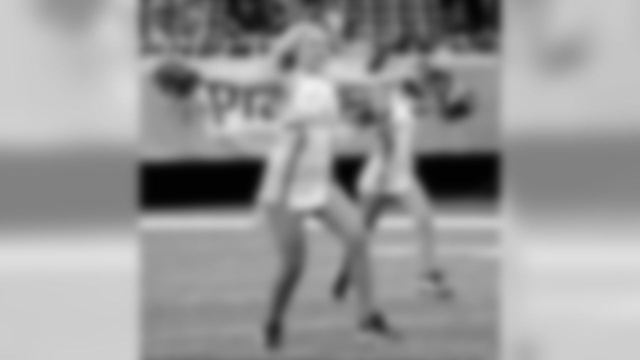 The Saintsations took to the field and performed for fans during Week 12 between the Saints and Panthers at the Mercedes-Benz Superdome.