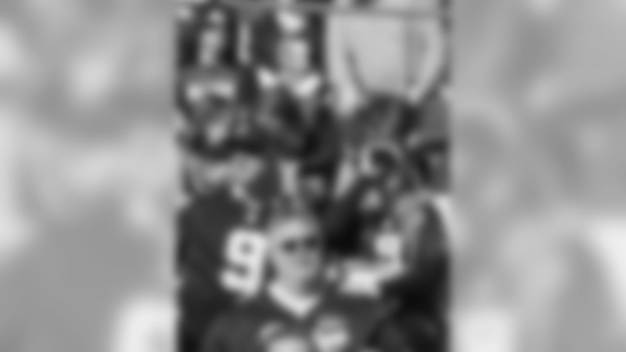New Orleans Saints fans get ready for Week 12 during our pregame party at Champions Square presented by Ticketmaster.