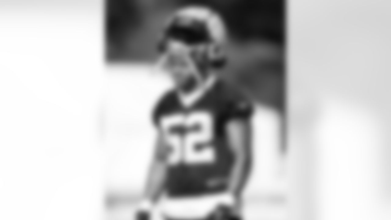 New Orleans Saints linebacker D'Marco Jackson took the field for practice during 2022 Training Camp presented by Rouses Markets on Wednesday, July 27.