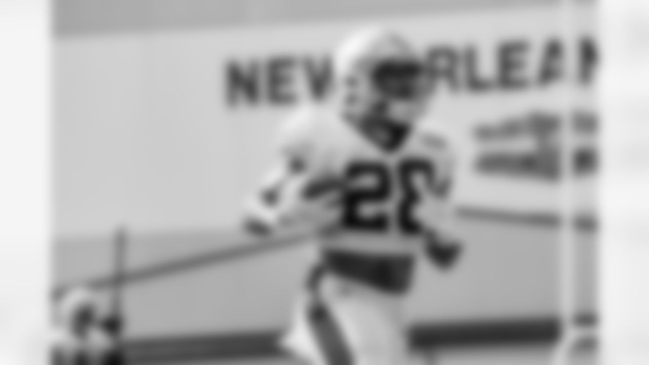 New Orleans Saints running back Devine Ozigbo took the field for practice during 2022 Training Camp presented by Rouses Markets on Wednesday, August 10.