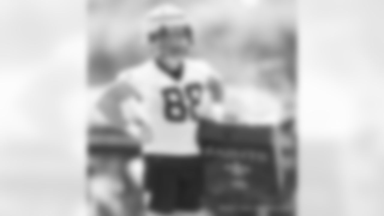 New Orleans Saints tight end J.P. Holtz took the field for practice during 2022 Training Camp presented by Rouses Markets on Wednesday, July 27.