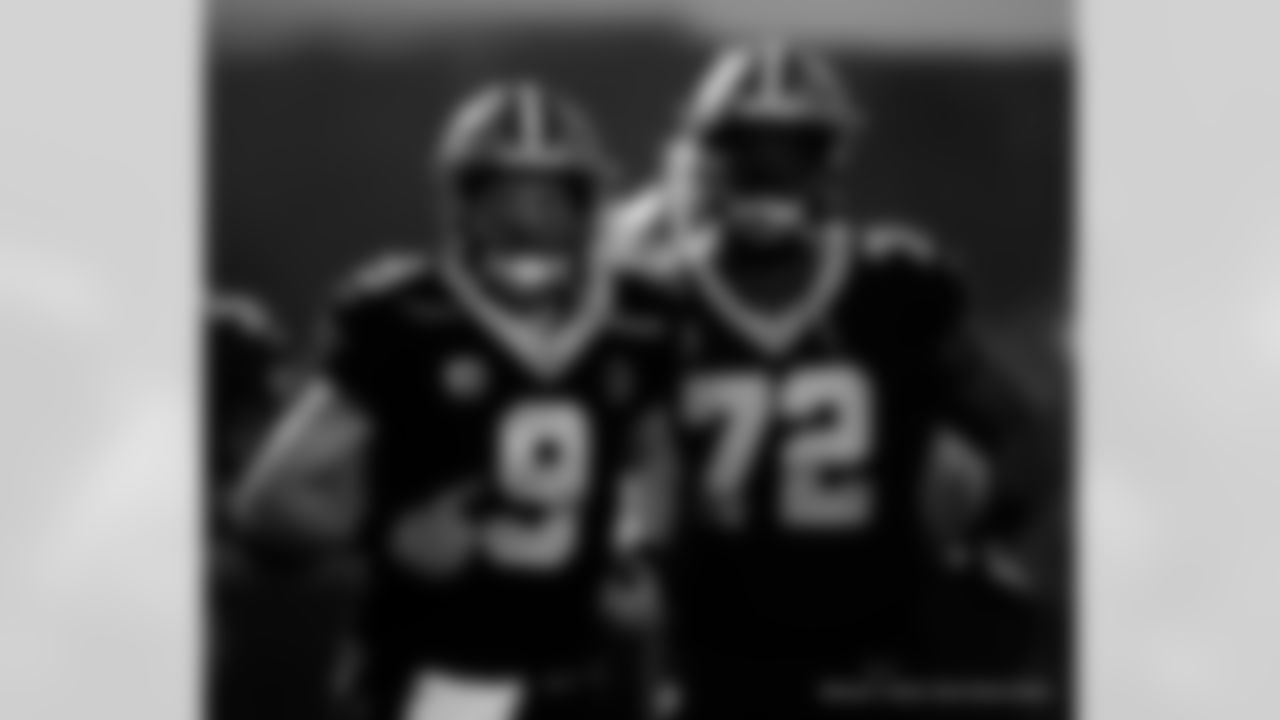 Pregame photos from the New Orleans Saints playing host to the Tampa Bay Buccaneers in the Divisional Round of the 2020 NFL playoffs.