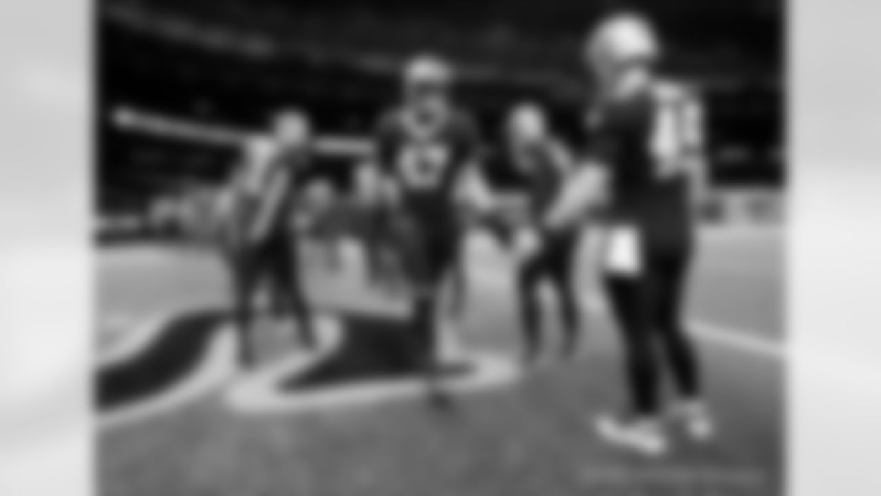 Pregame photos from the New Orleans Saints playing host to the Carolina Panthers in Week 7 of the 2020 NFL season.