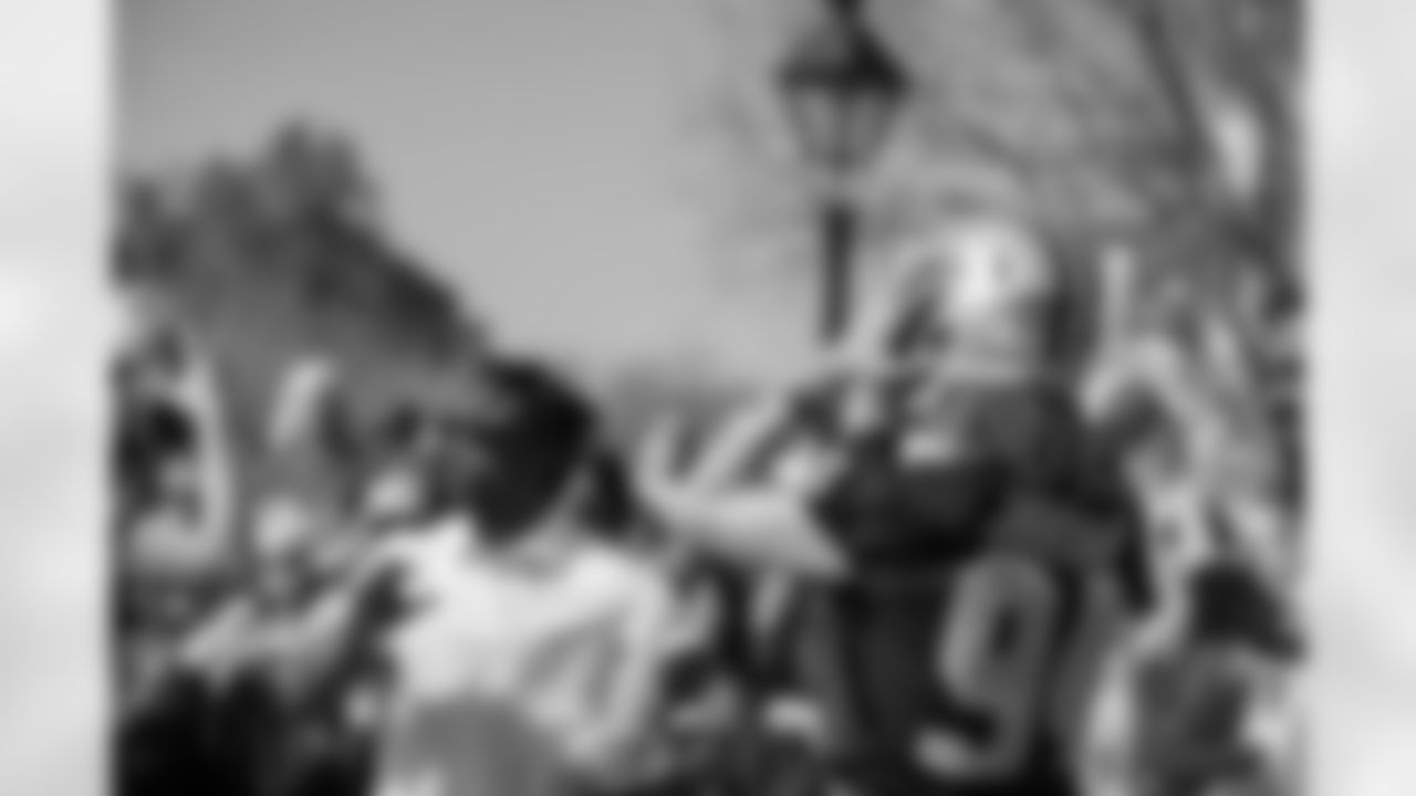 On Thursday, March 10, New Orleans Saints defensive end Cam Jordan and defensive back C.J. Gardner-Johnson surprised Today Show hosts Hoda Kotb and Jenna Bush Hager with team jerseys and helmets and competed in football games during their taping at Jackson Square.