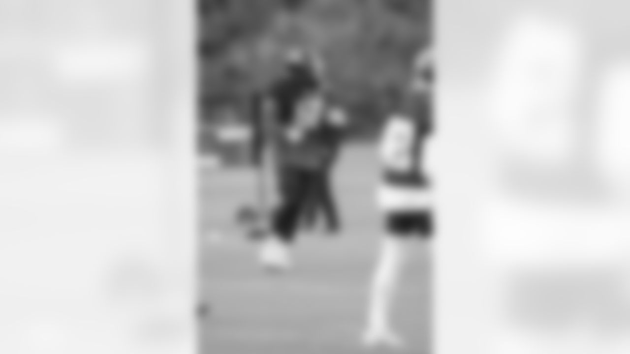 New Orleans Saints held practice in London on Thursday, Sept. 29 ahead of their Sunday game against the Minnesota Vikings in Week 4 of the 2022 NFL season.