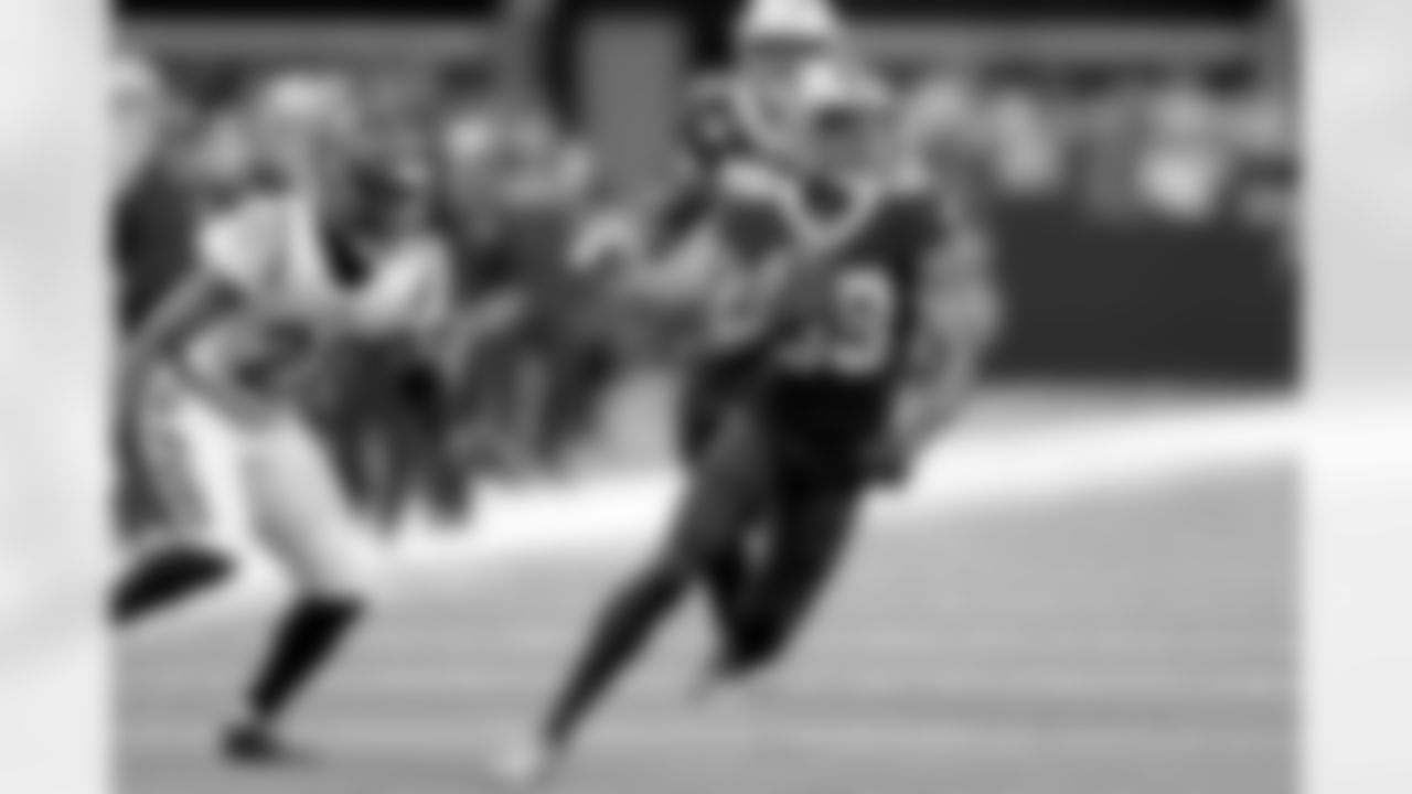 Check out photos of New Orleans Saints wide receiver Rashid Shaheed in action throughout the 2022 season.
