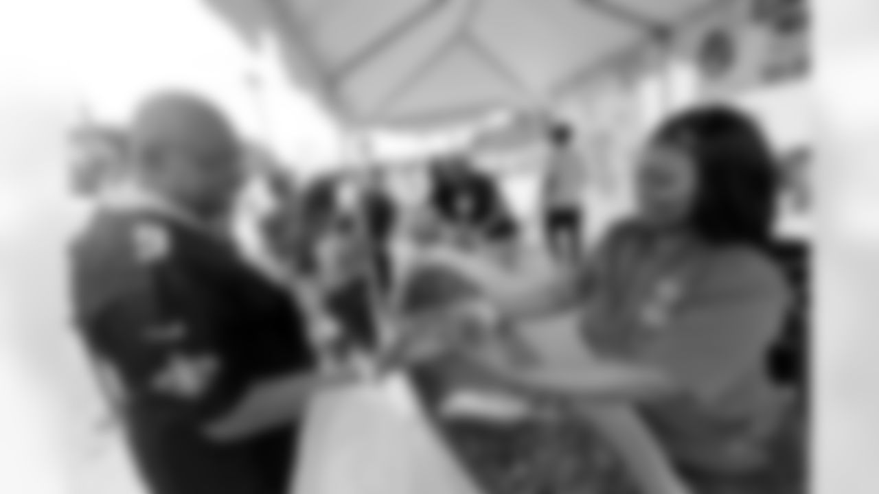 New Orleans Saints fans attended the team's annual Draft Crawfish Cookout at the Ochsner Sports Performance Center on Saturday, April 29 on Day 3 of the 2023 NFL Draft.