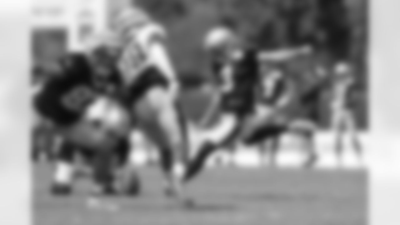 Full coverage of the New Orleans Saints workouts during 2023 Training Camp presented by Rouses Markets on Monday, July 31 with kicker Wil Lutz (3) in attendance.