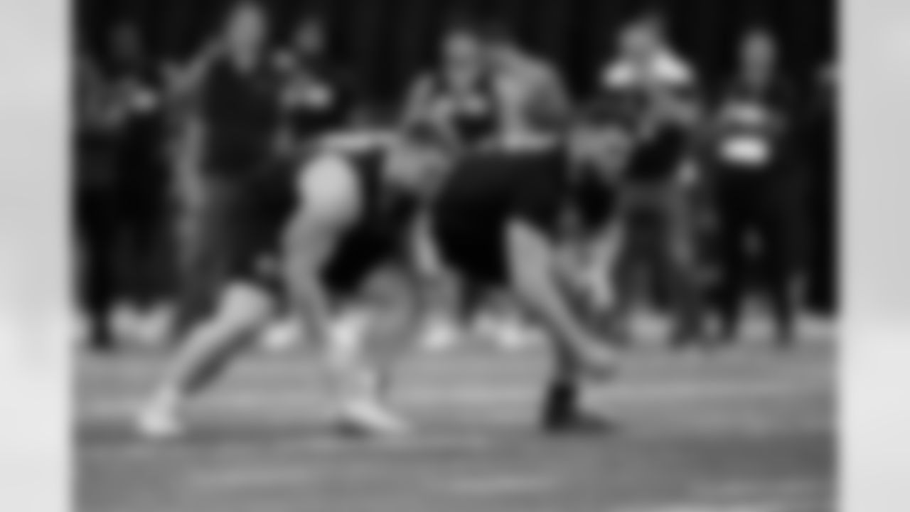 Check out photos of New Orleans Saints 2023 NFL Draft fourth round selection Nick Saldiveri, offensive guard out of Old Dominion who was selected with the 103rd pick.