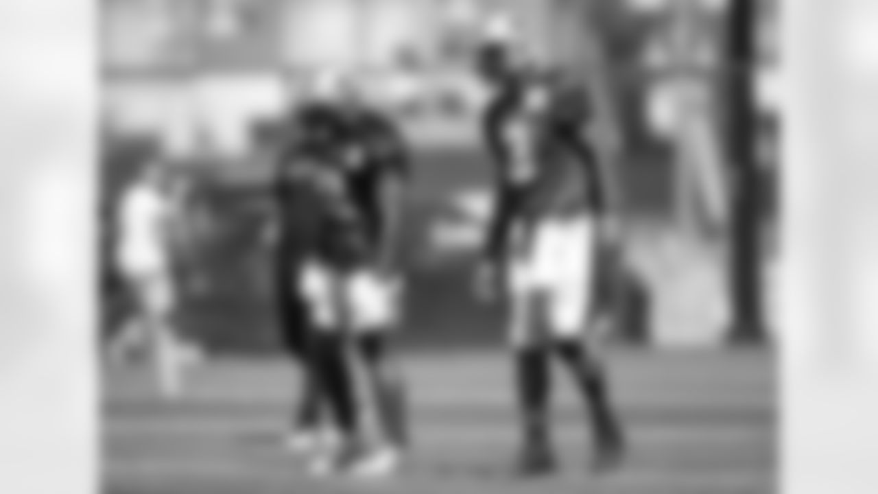 New Orleans Saints running back Alvin Kamara and quarterback Jameis Winston took the field for practice during 2022 Saints Training Camp presented by Rouses Markets on Wednesday, August 17 against the Green Bay Packers at Ray Nitschke Field in Ashwaubenon, Wisconsin ahead of their game in week 2 of the 2022 NFL Preseason.
