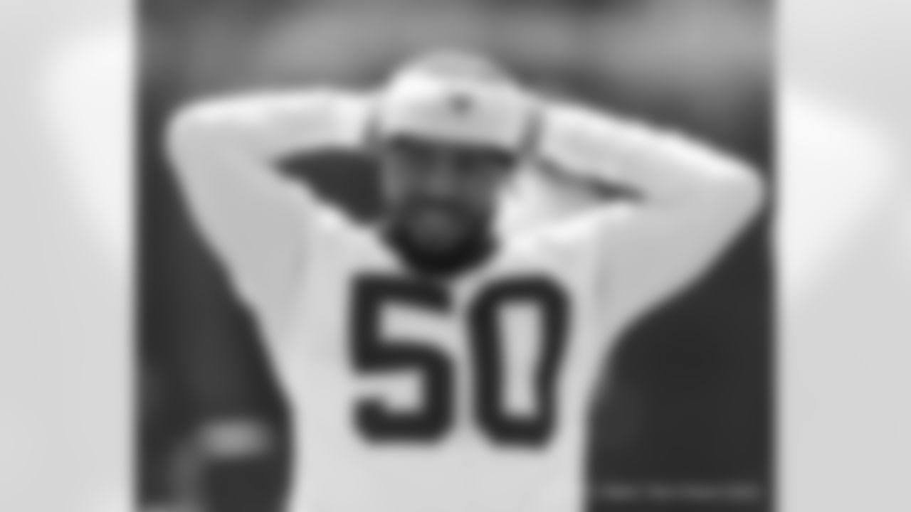 New Orleans linebacker Andrew Dowell participates in Day 1 of 2022 Minicamp at the Ochsner Sports Performance Center on Tuesday, June 14, 2022.