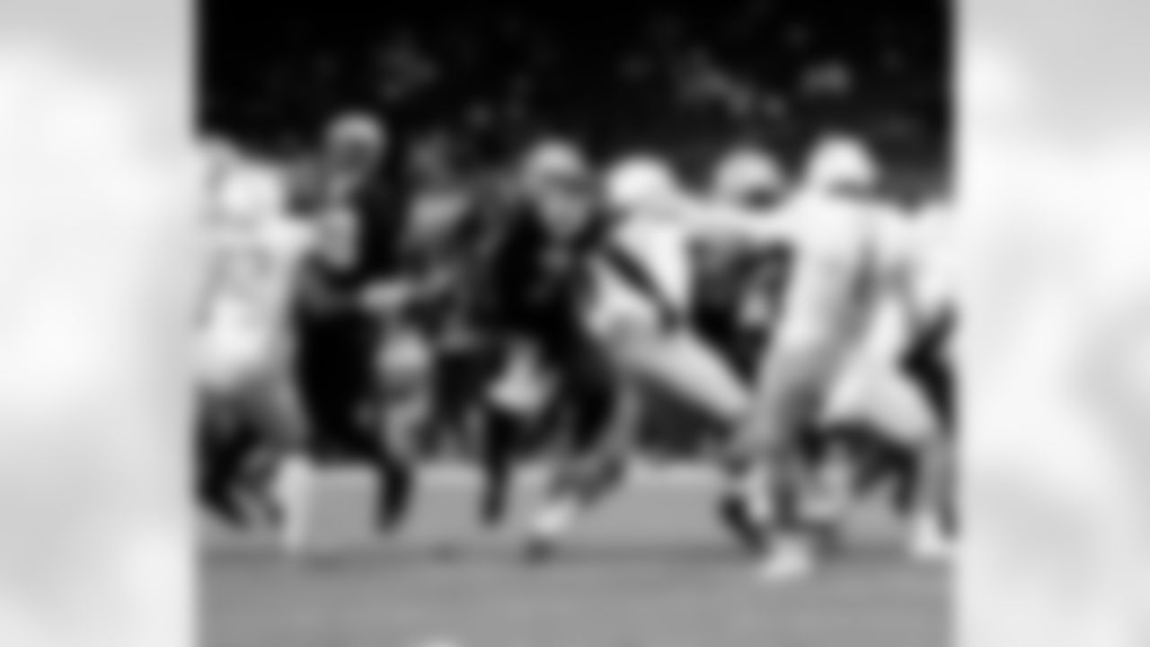 Game action photos from the New Orleans Saints vs. Los Angeles Chargers matchup in Week 5 of the 2020 NFL season.
