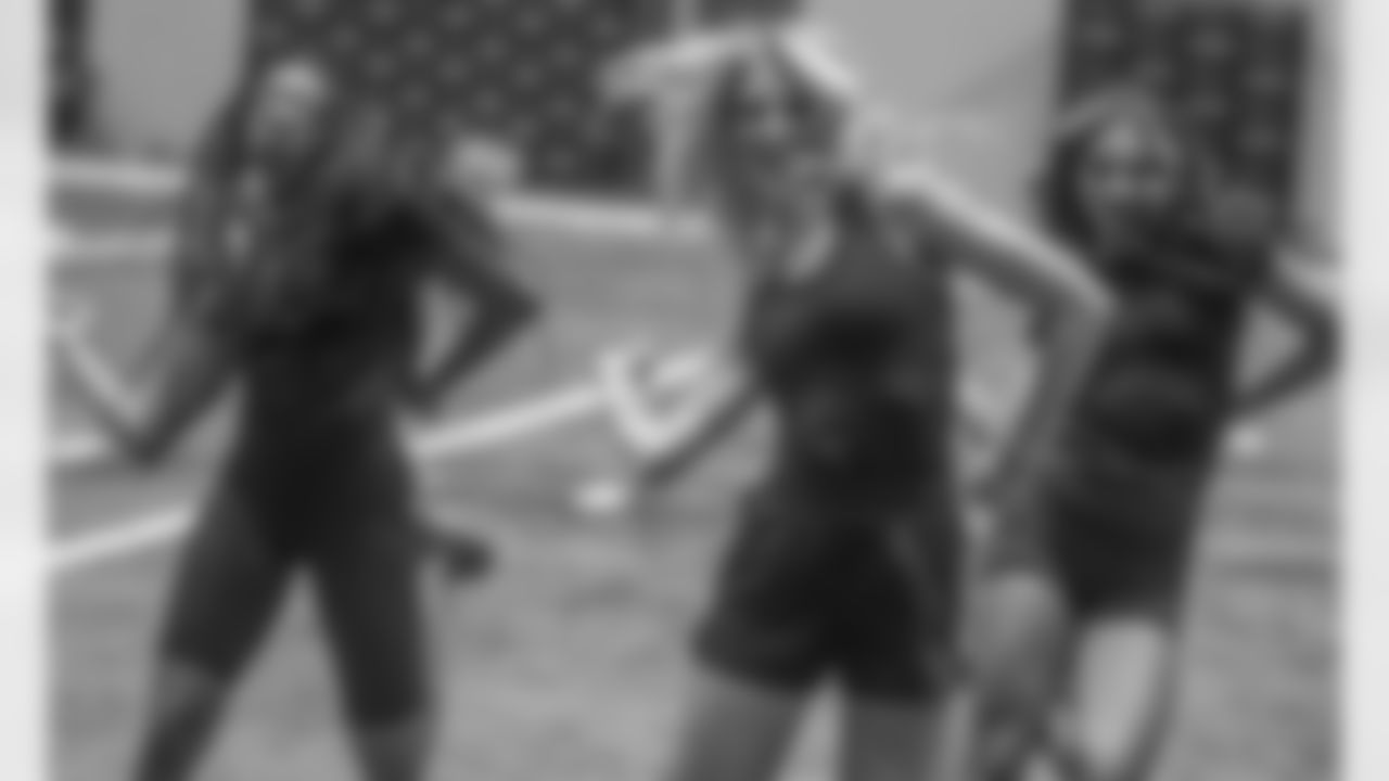 Multi-talented participants showed off their skills at Day 1 of the 2023 New Orleans Saints Cheer Krewe finalist training camp on Sunday, April 16, 2023.