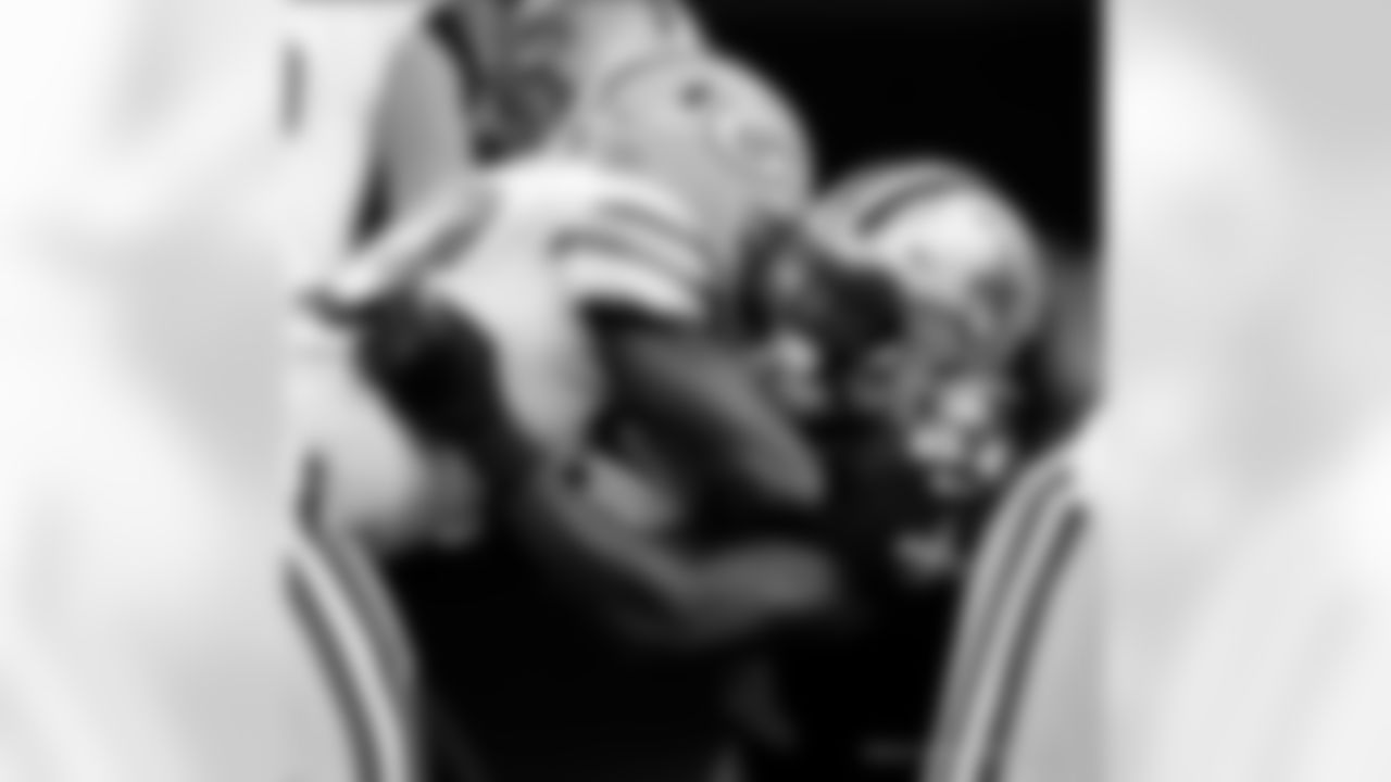 Game action photos from the New Orleans Saints vs. Green Bay Packers matchup in Week 3 of the 2020 NFL season.