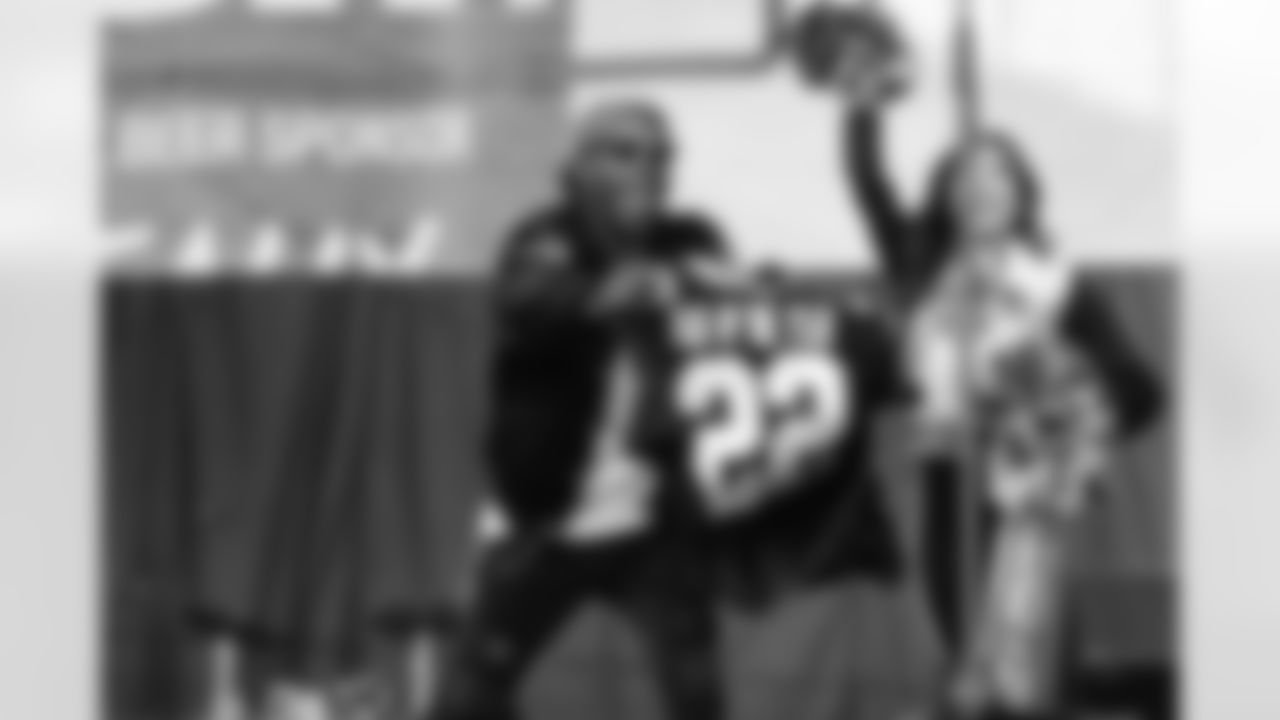 Fans get ready at Champions Square as the New Orleans Saints host the Atlanta Falcons in Week 15 of the 2022 NFL season on December 18 at the Caesars Superdome.