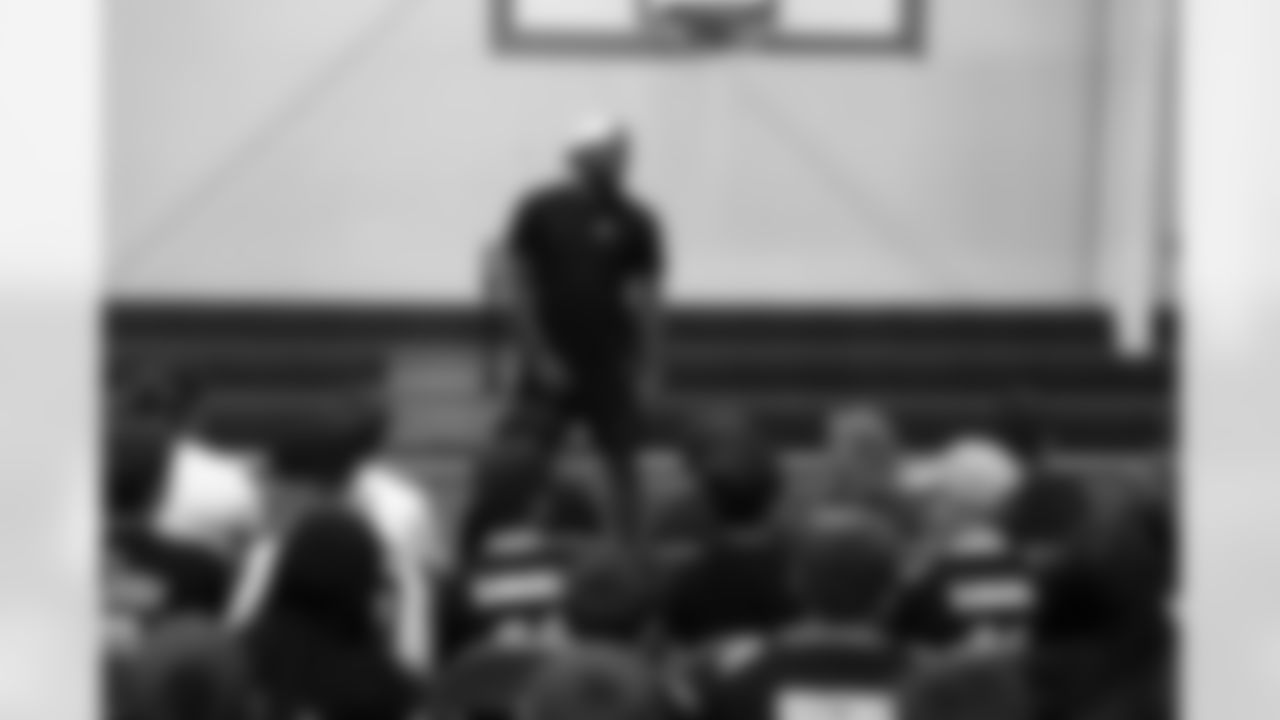 Photos: Cam Jordan visits Joseph Davies Elementary School | Random Acts ...